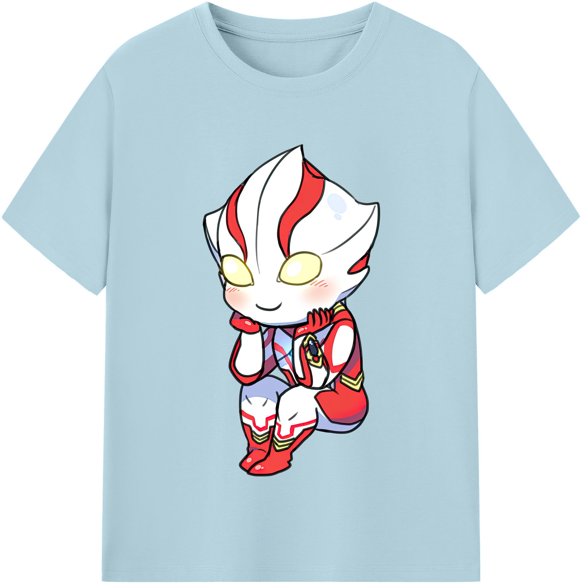 （画像用） ウルトラマン Ultraman 綿100％半袖Tシャツ（フロントプリント）
